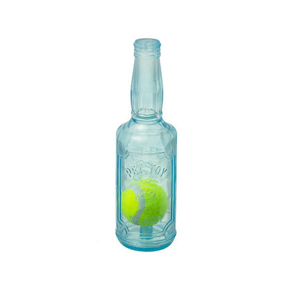 ThePetzStore™ 2-in-1 Squeaky Beer Bottle & Tennis Ball Dog Toy