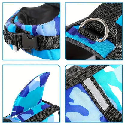 ThePetzStore™ Safety Shark Fin Dog Life Jacket