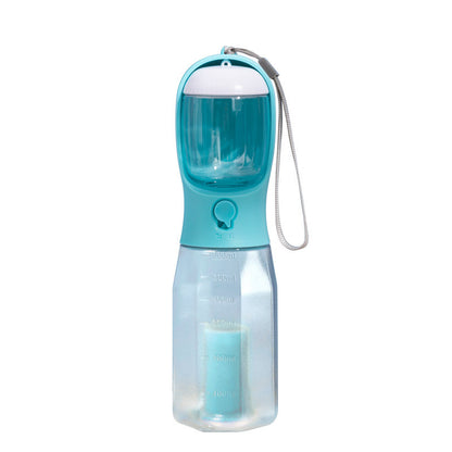 3-in-1 Portable Dog Water Bottle & Travel Dispenser
