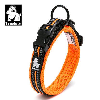 Truelove Soft Mesh Reflective Dog Collar – Breathable & Padded