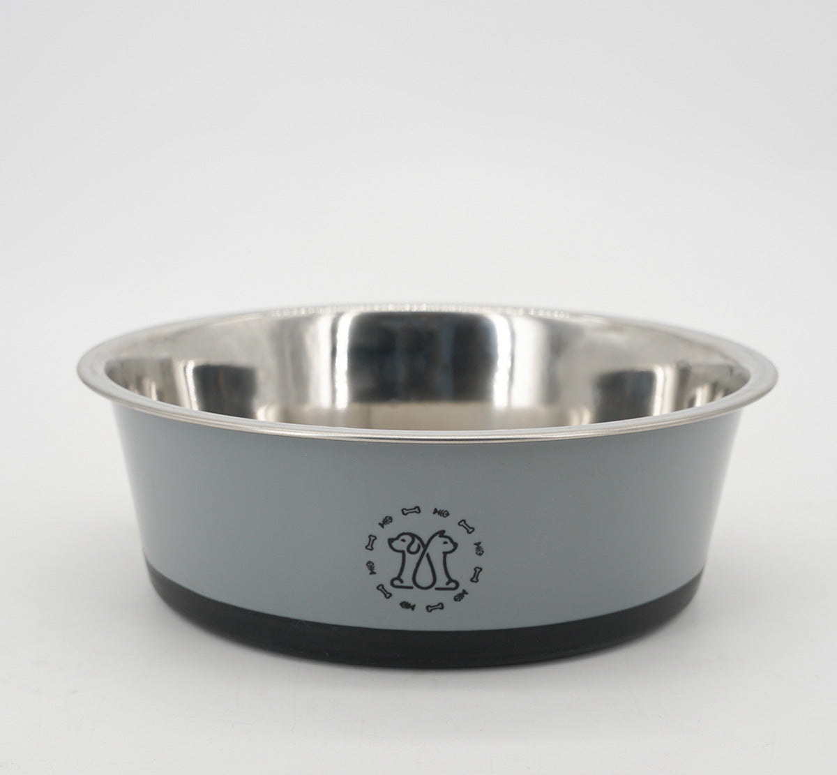 ThePetzStore™ Anti-Slip Stainless Steel Paw Dog Bowl