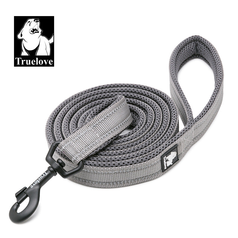 Truelove Soft Padded Mesh Dog Leash – Reflective & Durable