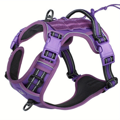ThePetzStore™ Heavy-Duty Tactical No-Pull Dog Harness