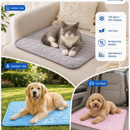 ChillPaws Breathable Self-Cooling Pet Mat
