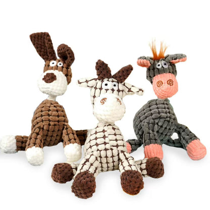 Interactive Cotton Rope Donkey Dog Toy