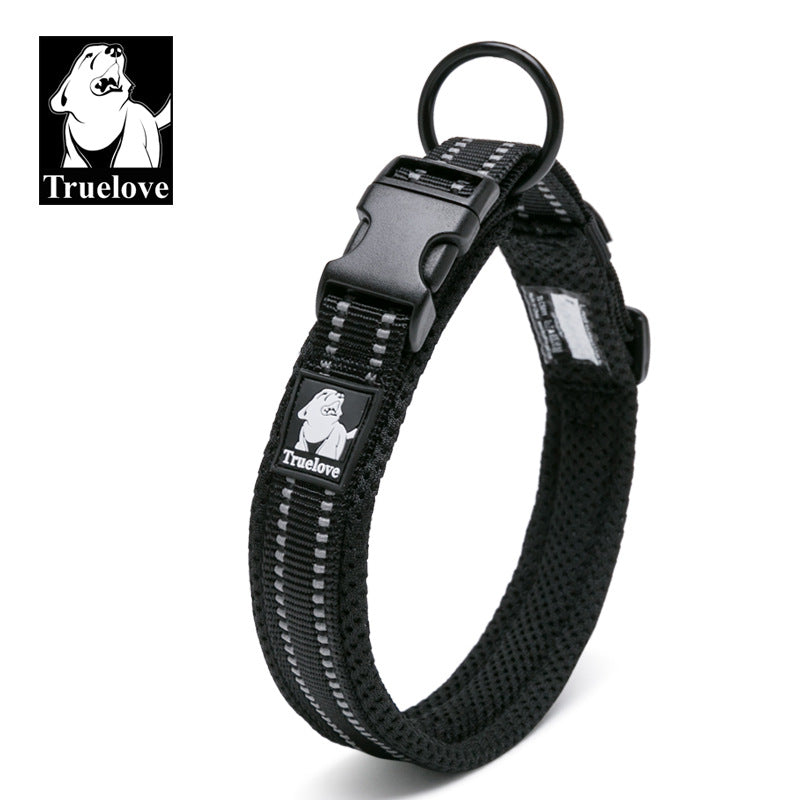 Truelove Soft Mesh Reflective Dog Collar – Breathable & Padded