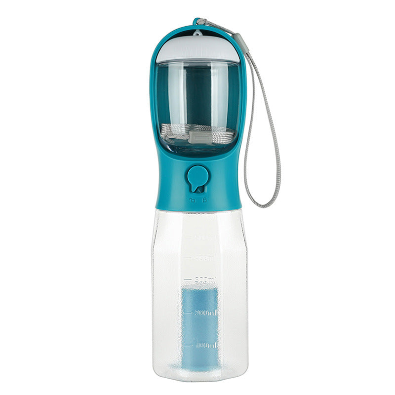 3-in-1 Portable Dog Water Bottle & Travel Dispenser