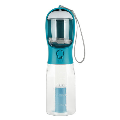 3-in-1 Portable Dog Water Bottle & Travel Dispenser