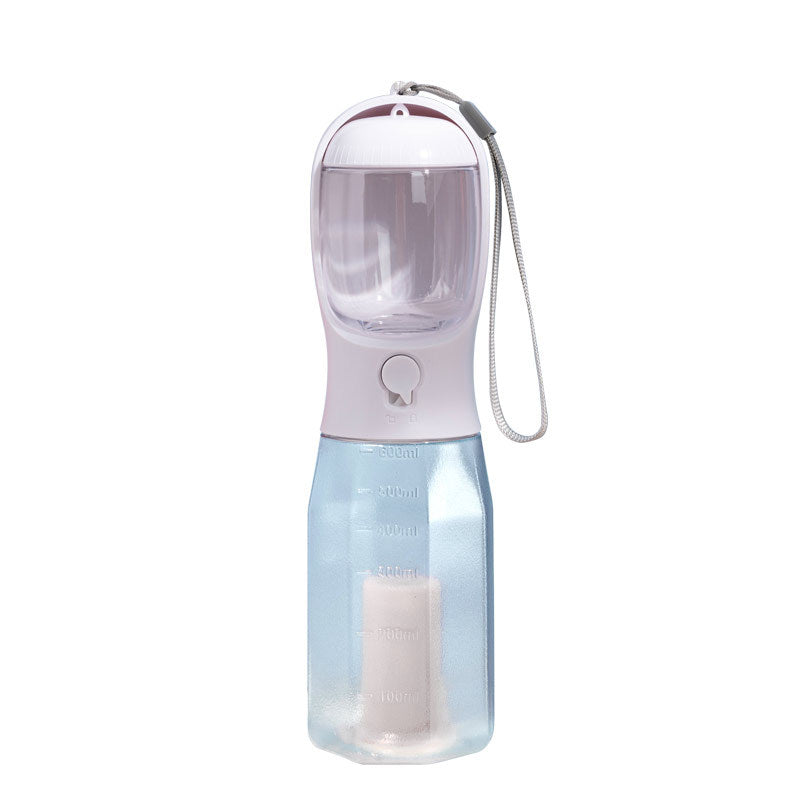 3-in-1 Portable Dog Water Bottle & Travel Dispenser