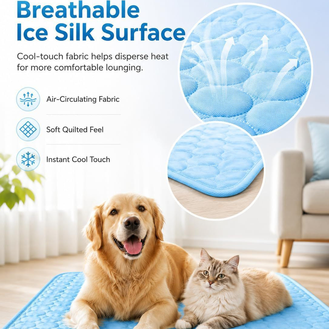 ChillPaws Breathable Self-Cooling Pet Mat