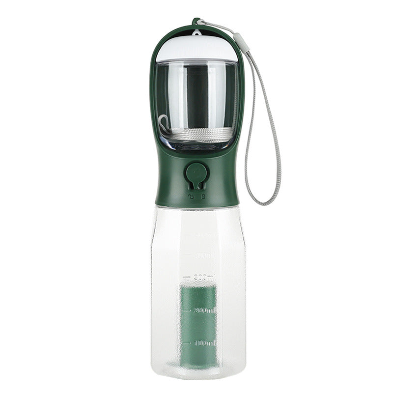 3-in-1 Portable Dog Water Bottle & Travel Dispenser