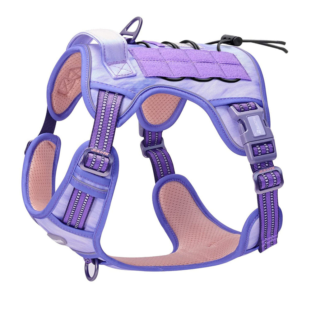 Heavy-Duty Tactical No-Pull Dog Harness with Control Handle