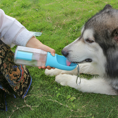 3-in-1 Portable Dog Water Bottle & Travel Dispenser