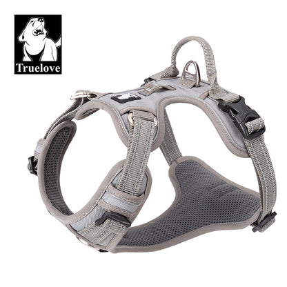 Truelove No-Pull Reflective Dog Harness – Breathable & Padded with Handle