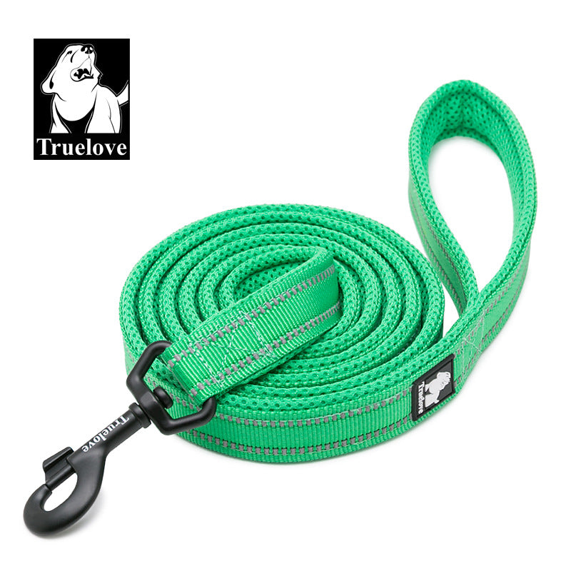 Truelove Soft Padded Mesh Dog Leash – Reflective & Durable