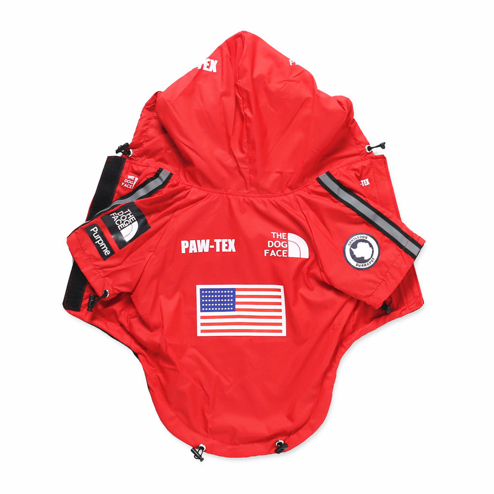 Alpine Waterproof Windbreaker Dog Jacket