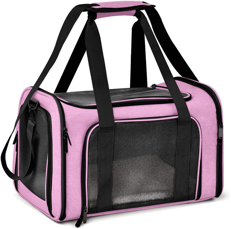 Expandable Breathable Pet Travel Backpack
