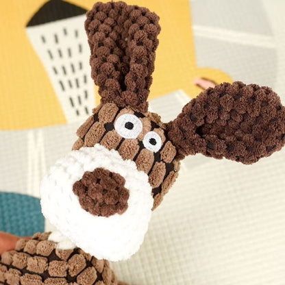 Interactive Cotton Rope Donkey Dog Toy
