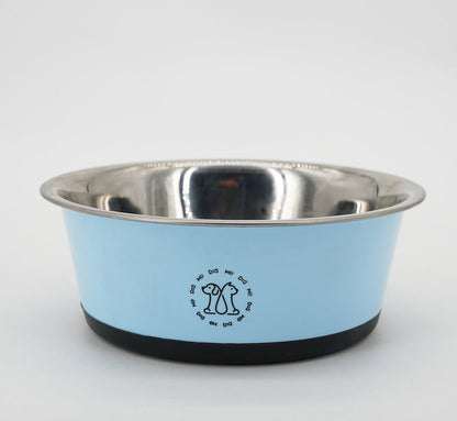 ThePetzStore™ Anti-Slip Stainless Steel Paw Dog Bowl