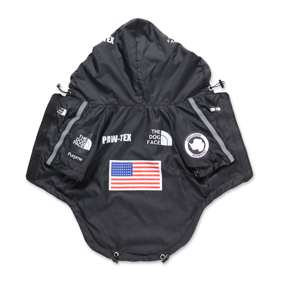 Alpine Waterproof Windbreaker Dog Jacket