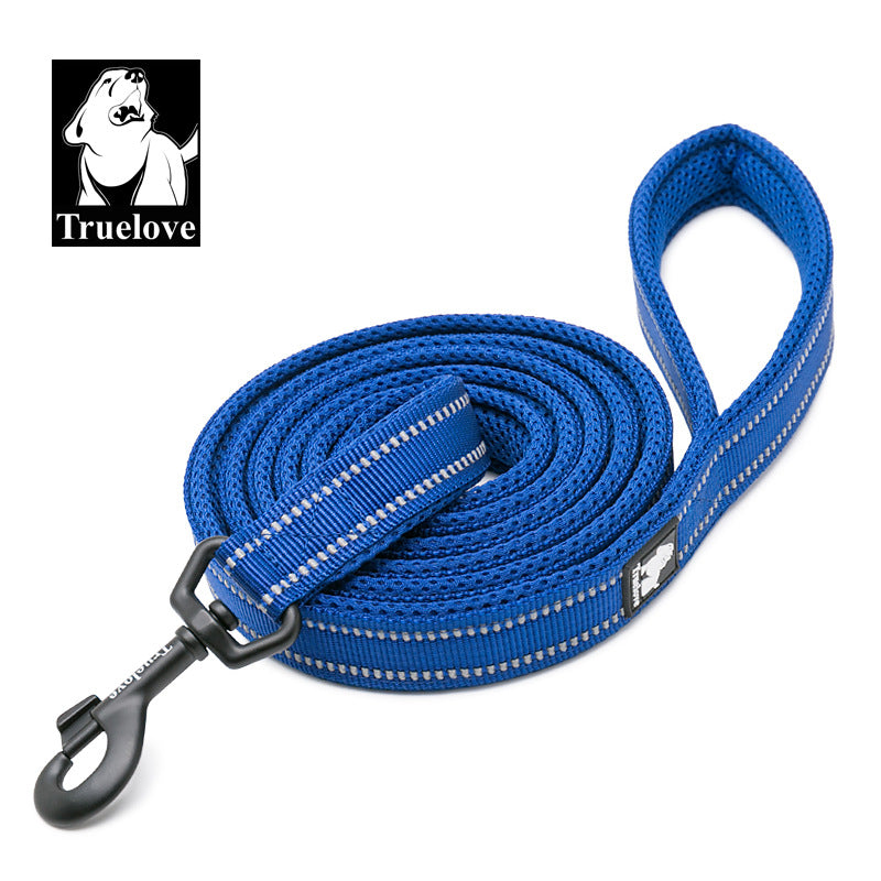 Truelove Soft Padded Mesh Dog Leash – Reflective & Durable