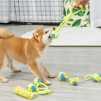 ThePetzStore™ Interactive Cotton Rope Chew Toy Collection