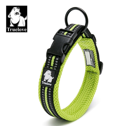 Truelove Soft Mesh Reflective Dog Collar – Breathable & Padded