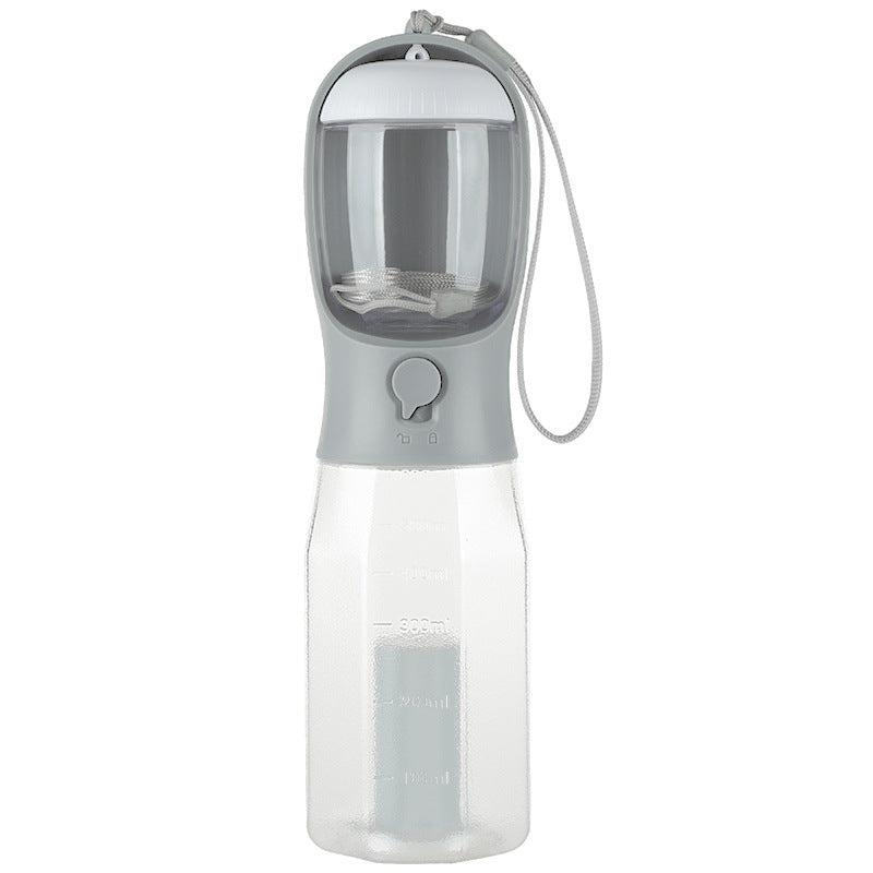 3-in-1 Portable Dog Water Bottle & Travel Dispenser
