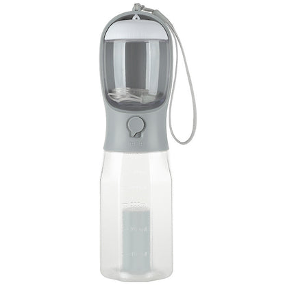 3-in-1 Portable Dog Water Bottle & Travel Dispenser