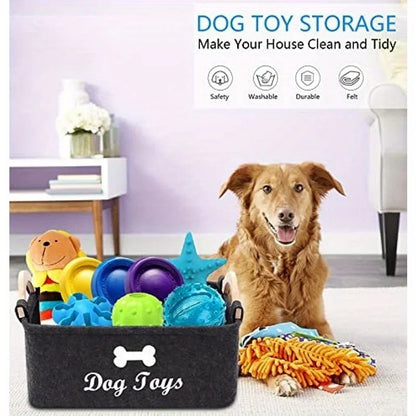 CloudNine™ Large Capacity Pet Toy Storage Basket