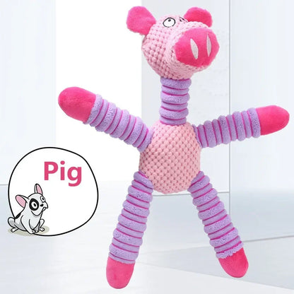 CloudNine™ Long-Legged Squeaky Buddy – Interactive Plush Toy