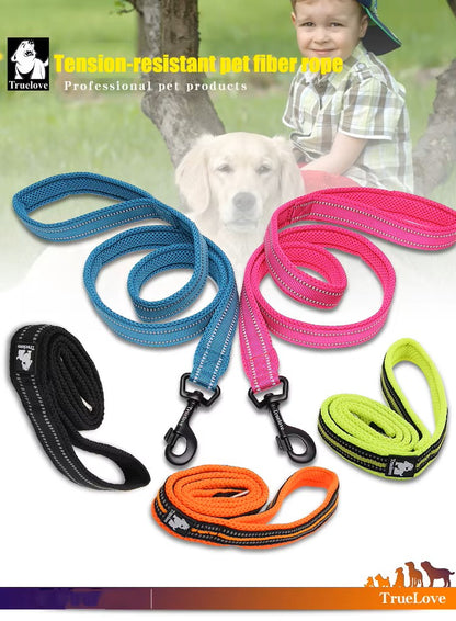 Truelove Soft Padded Mesh Dog Leash – Reflective & Durable