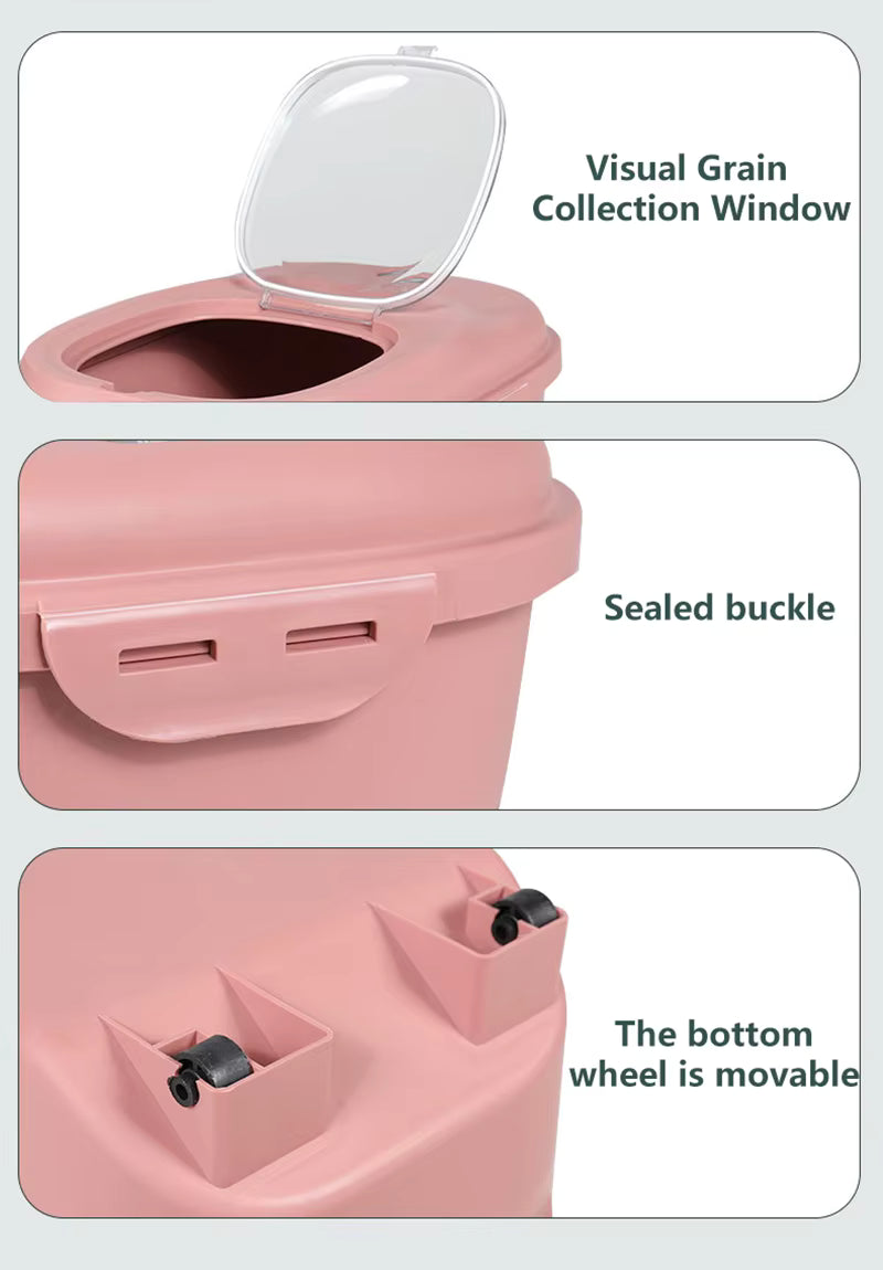FreshFold Collapsible Airtight Pet Food Storage Container