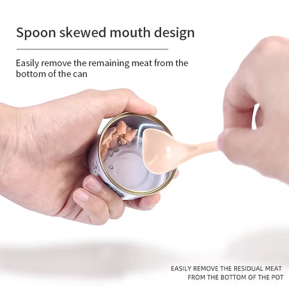 PawPrint Silicone Pet Can Cover & Spoon Set