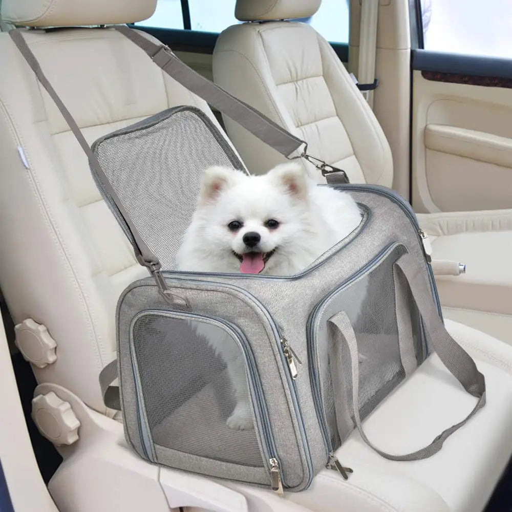 ThePetzStore™ Expandable Pet Travel Backpack