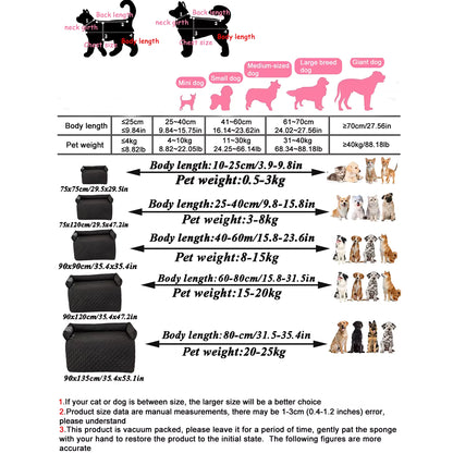 Water-Repellent Pet Bolster Couch Bed & Furniture Protector