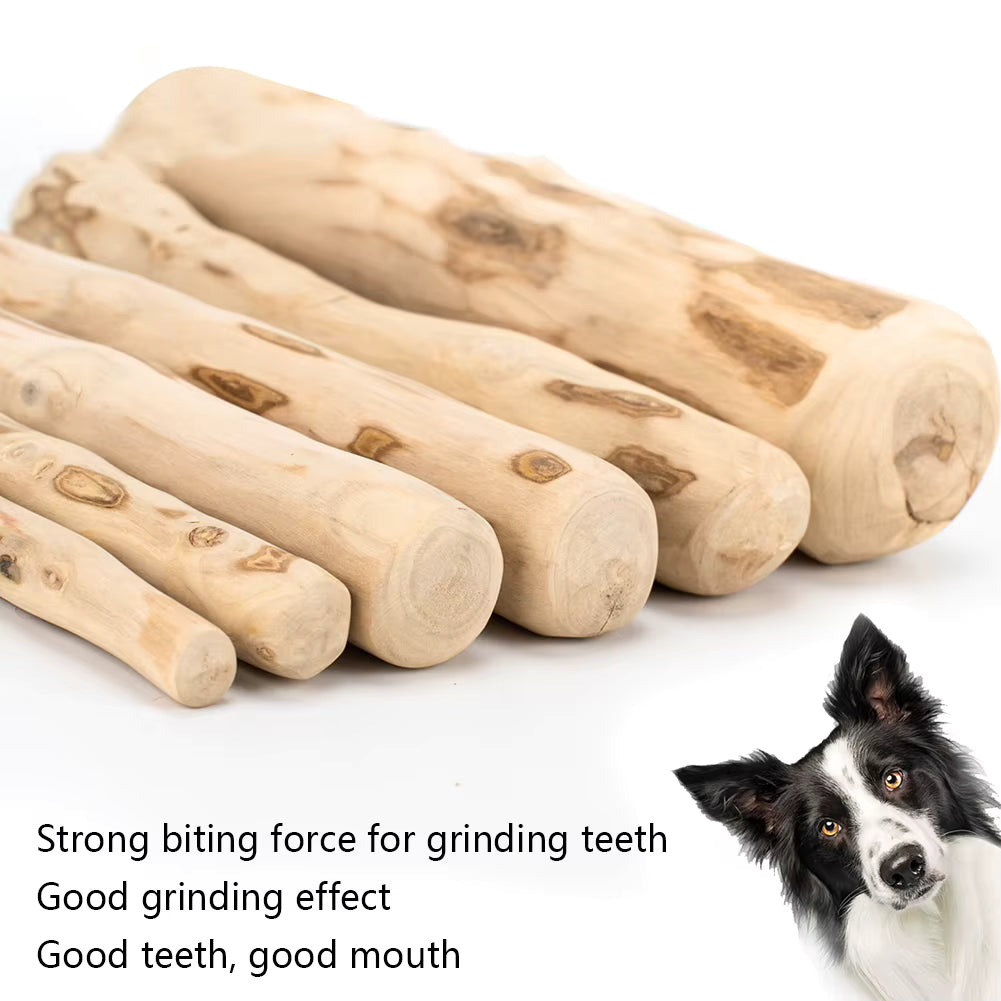 Natural Coffee Wood Chew Stick for Dogs
