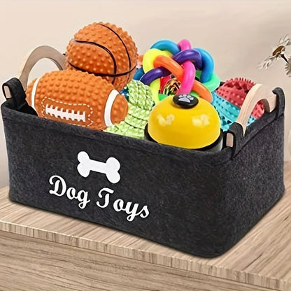 CloudNine™ Large Capacity Pet Toy Storage Basket