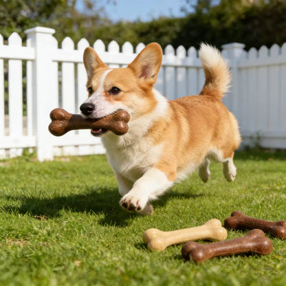 Durable Wood-Fiber Dog Chew Bone