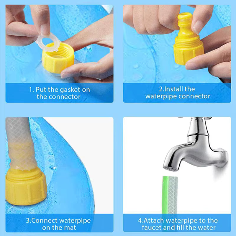 ThePetzStore™ Non-Slip Dog Splash Pad & Outdoor Sprinkler Mat