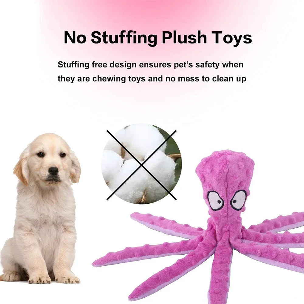 CloudSoft™ No-Stuffing Audible Octopus Toy