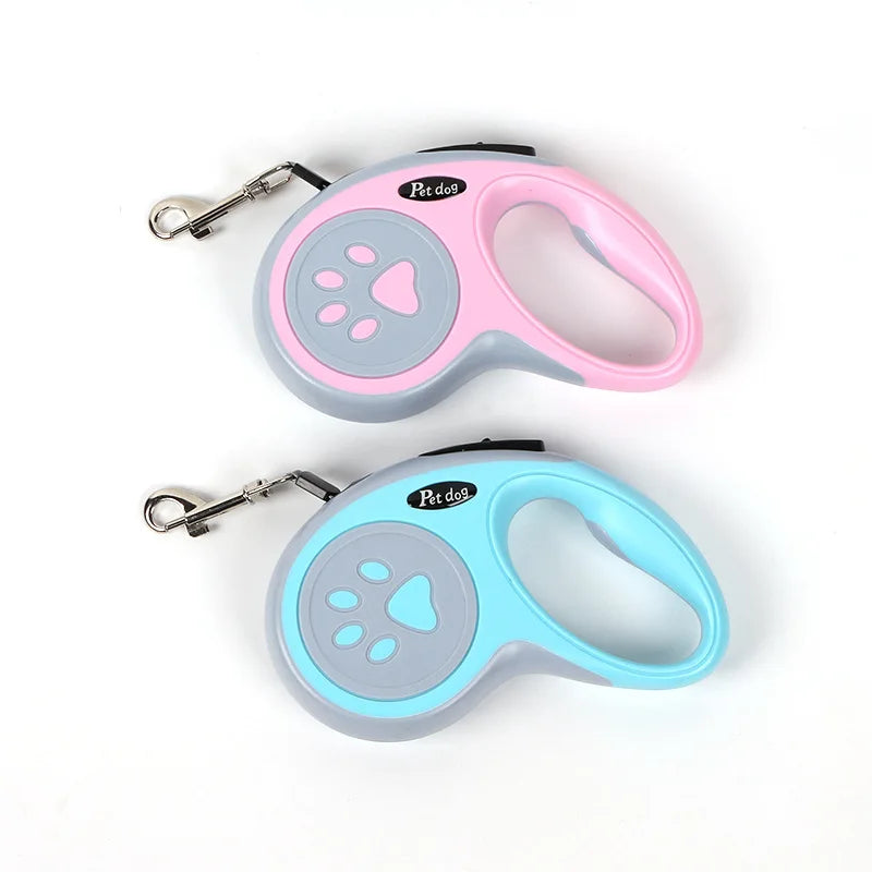 ThePetzStore™ Retractable Safety Leash – One-Click Lock