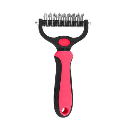 ThePetzStore™ Professional Dual-Sided Undercoat Rake