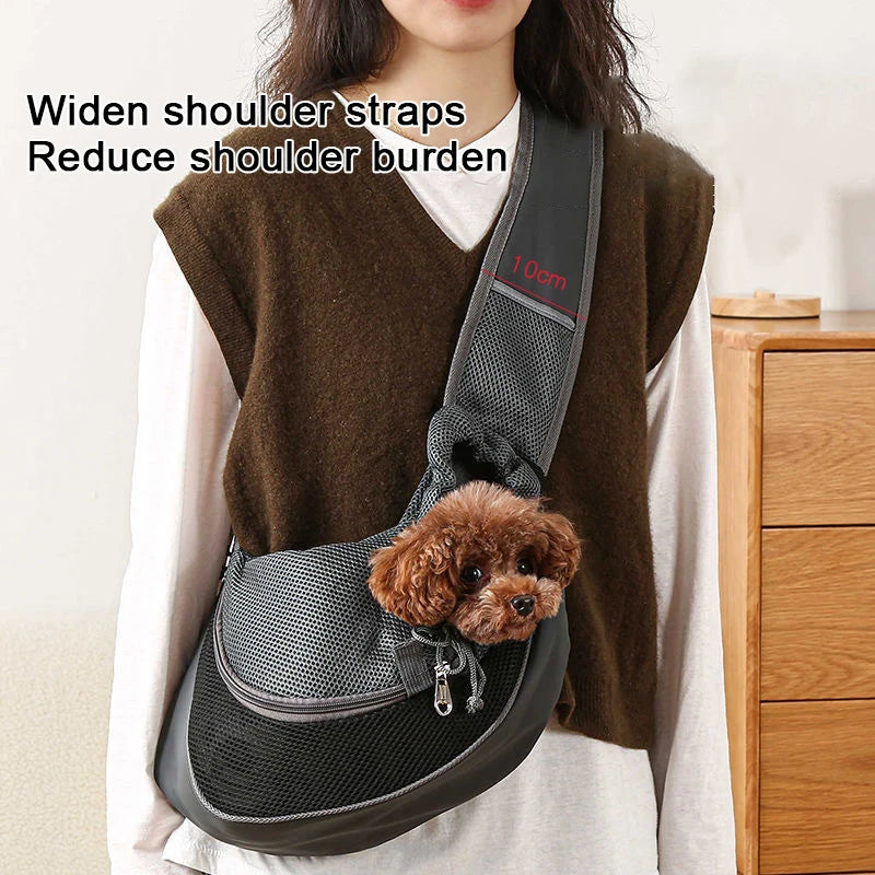 ThePetzStore™ Breathable Hands-Free Sling Carrier