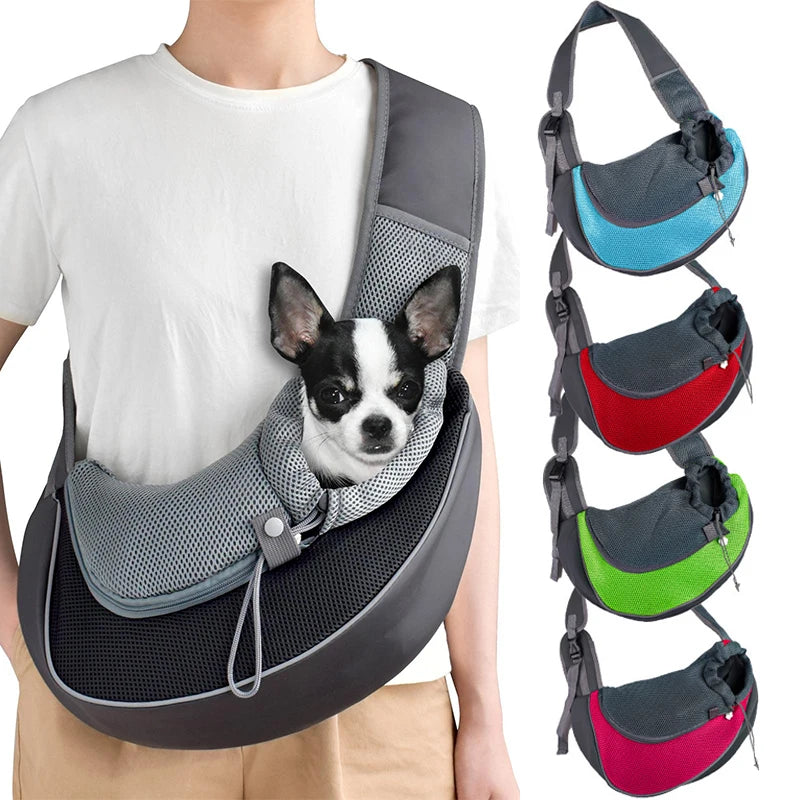 ThePetzStore™ Breathable Hands-Free Sling Carrier