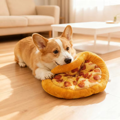 Fun Food & Drink Squeaky Plush Dog Toy