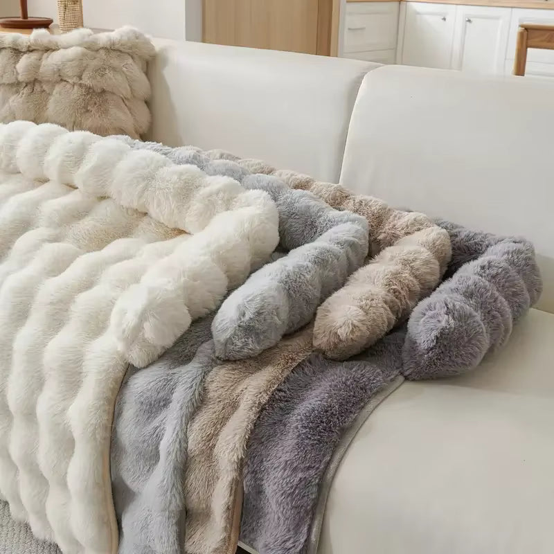 Ultra-Soft Calming Dog Couch Bed & Furniture Protector