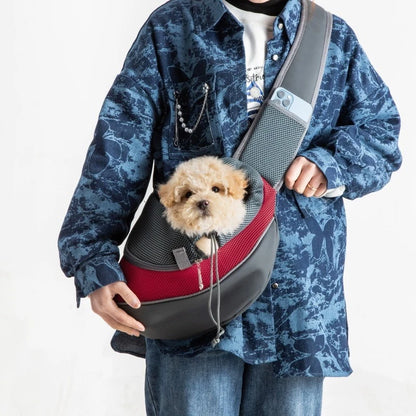ThePetzStore™ Breathable Hands-Free Sling Carrier