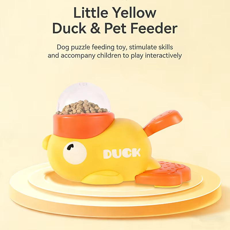 Interactive Duck Treat Puzzle Feeder