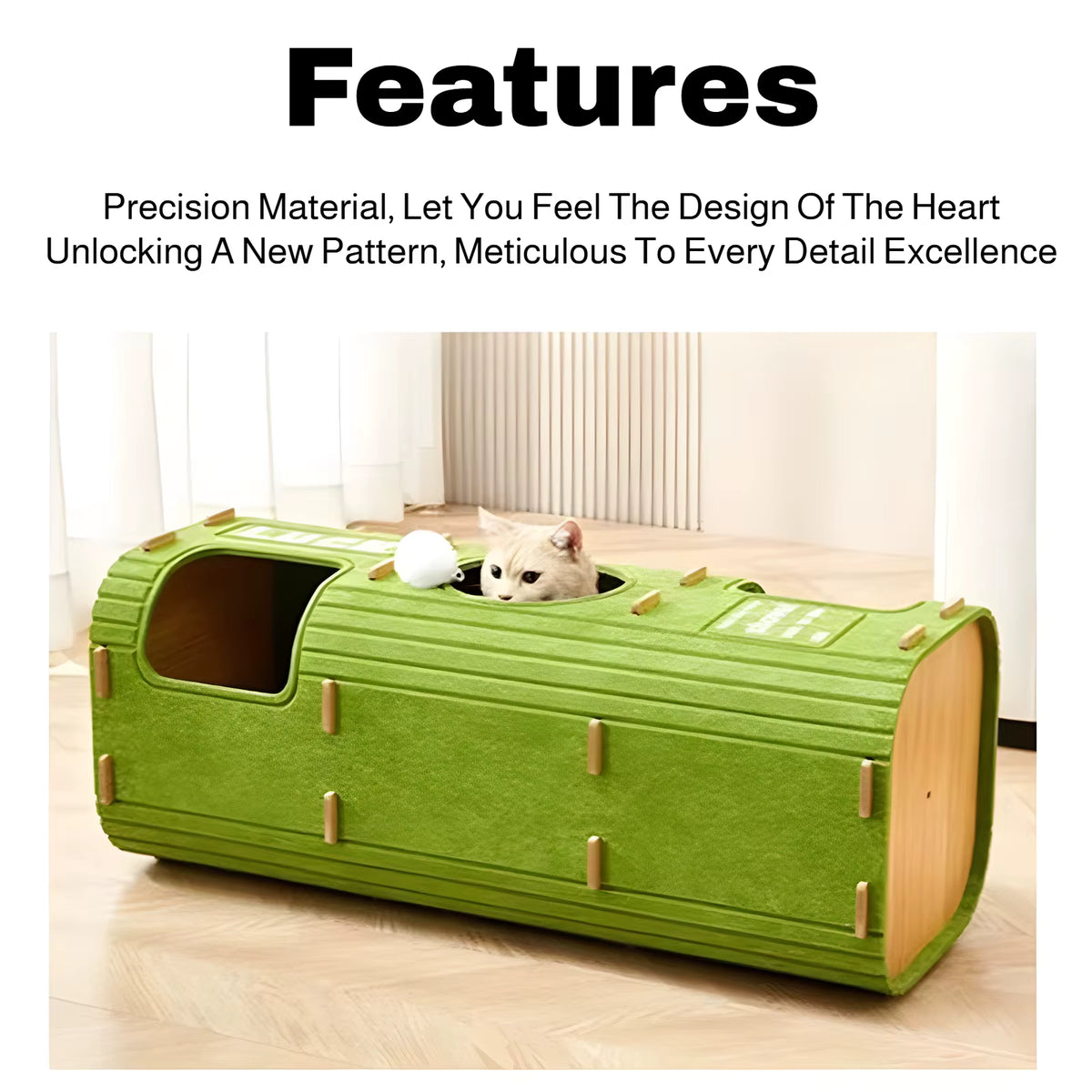 PetzTower Multi-Level Modular Cat Scratcher & Play Condo